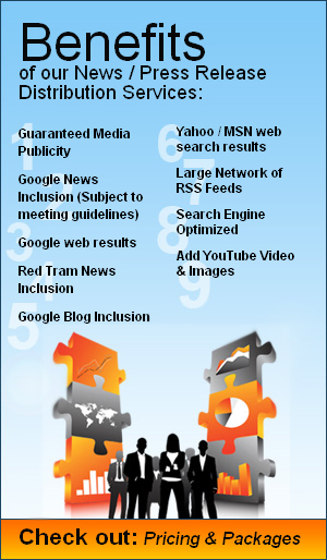 Benefits of our News / Press Release Distribution Services