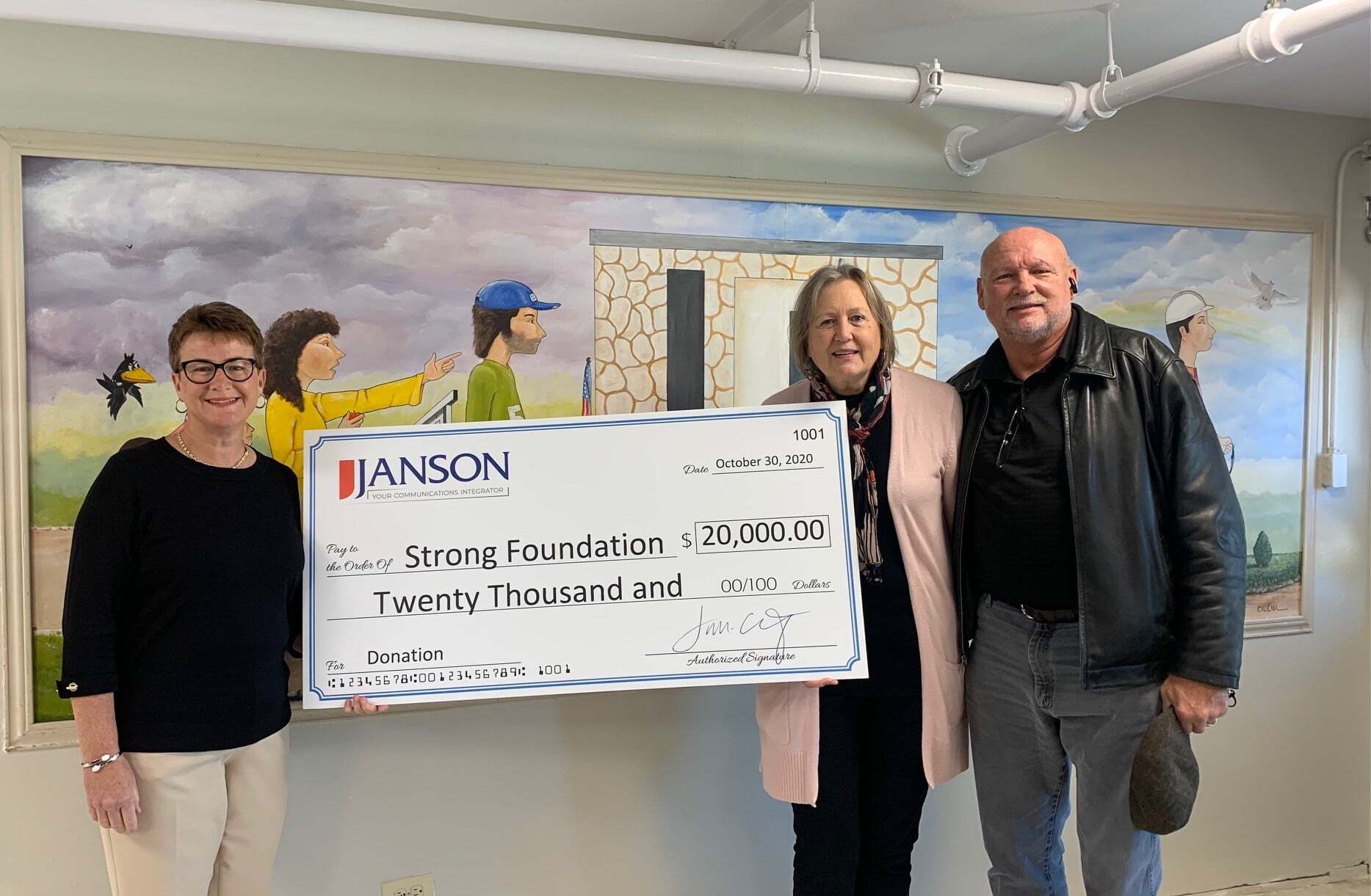 JANSON Has Record Year of Giving - Helping Nonprofits in the Regions Where the Company Conducts Business - WiredPRNews.com - Vimarsana News