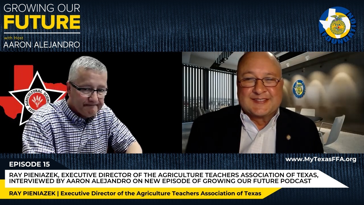 Ray Pieniazek of the Agriculture Teachers Association of Texas, Interviewed on Growing Our Future Podcast - Vimarsana News