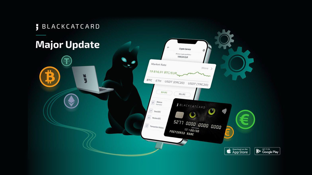 Crypto-Minded Blackcatcard Completes a Major Update - Vimarsana News