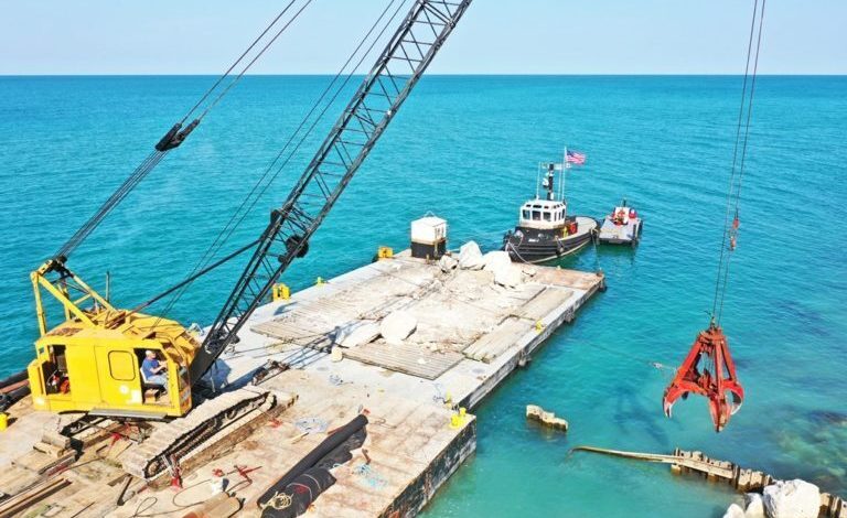 Photo of Viking Marine Construction, LLC Expands to Land with Crane and Land Clearing Services