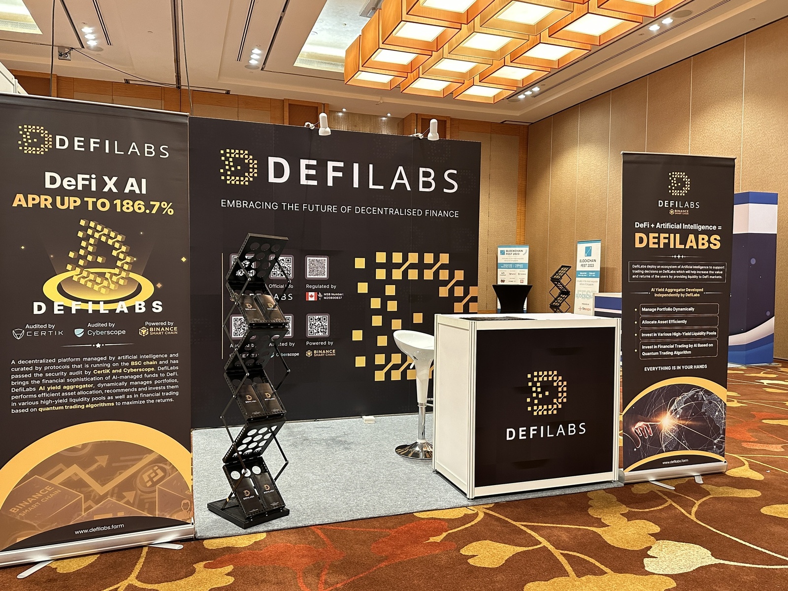 DefiLabs participated in Blockchain Fest 2023, Bringing Innovative Crypto Asset Management to the world - Vimarsana News